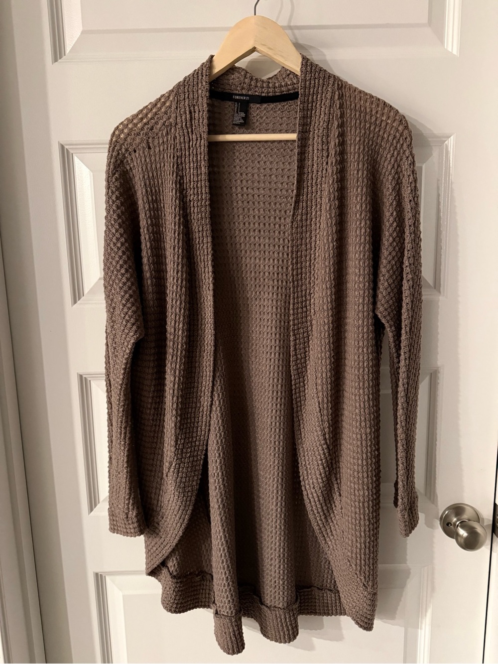 🤎 Forever 21 Waffle Knit Cardigan